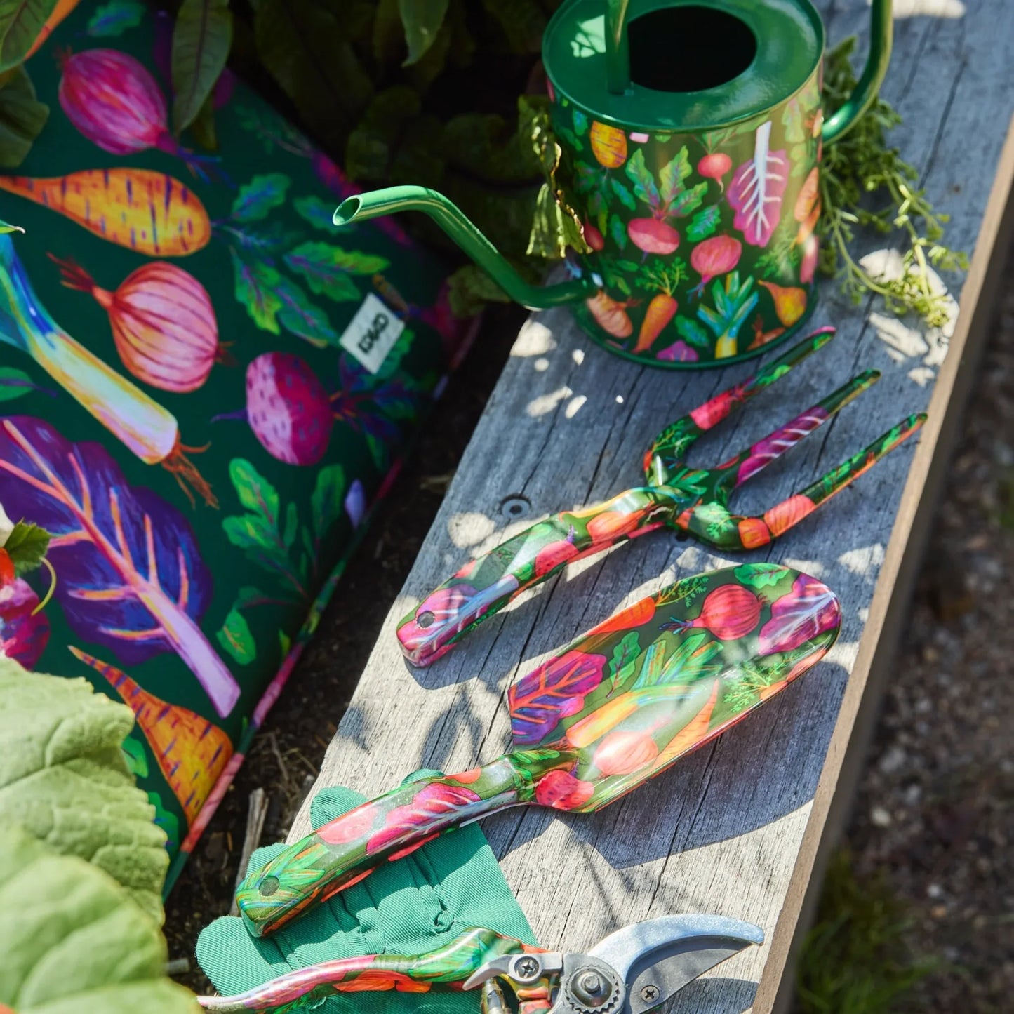Veggie Soup Watering Can - 1.5L Garden Harvest