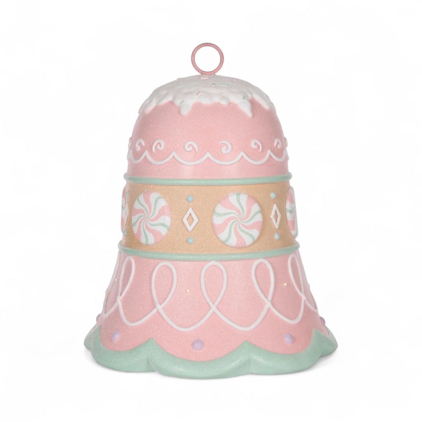 LED Piped Pastel Bell Decor