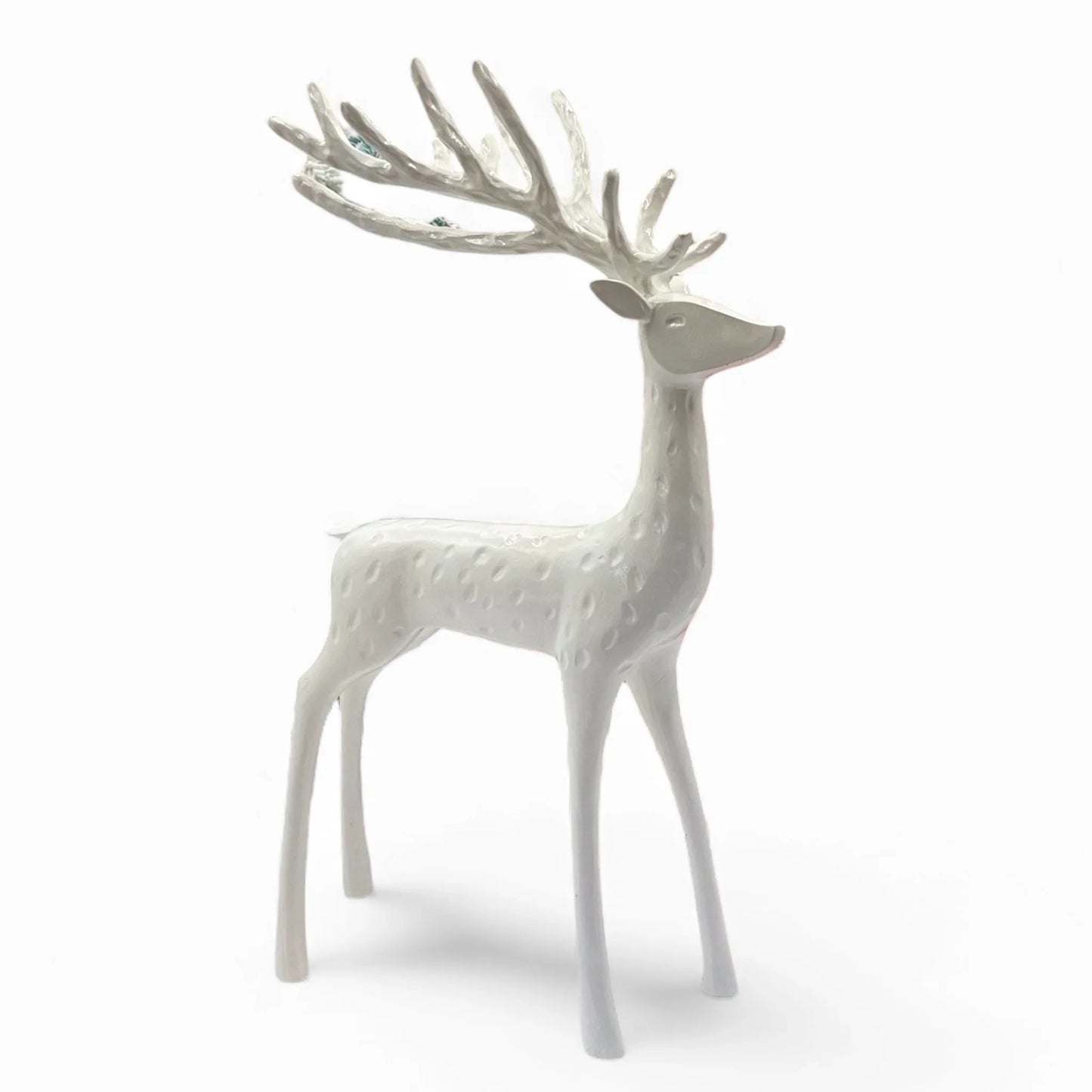 White Minimal Reindeer - 44.5cm