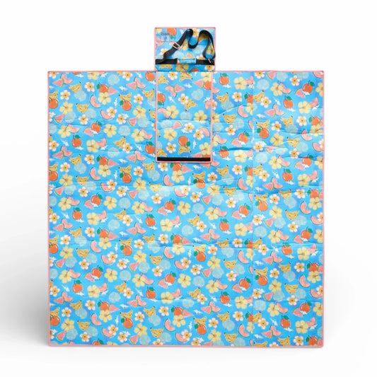 Paradise Found Picnic Mat, Water repellent -180x180cm