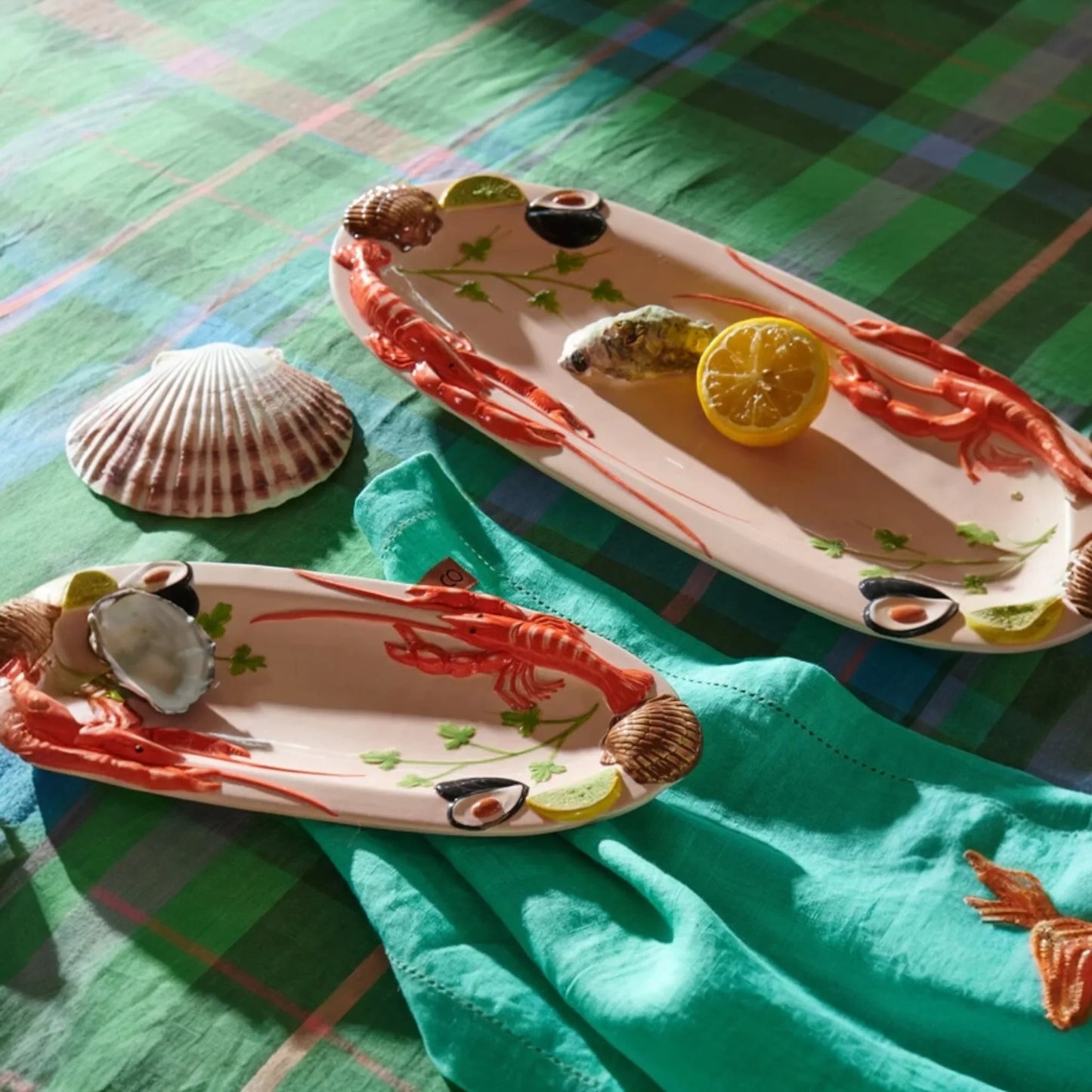 Lobster Bisque Oval Platter Small - 34cm