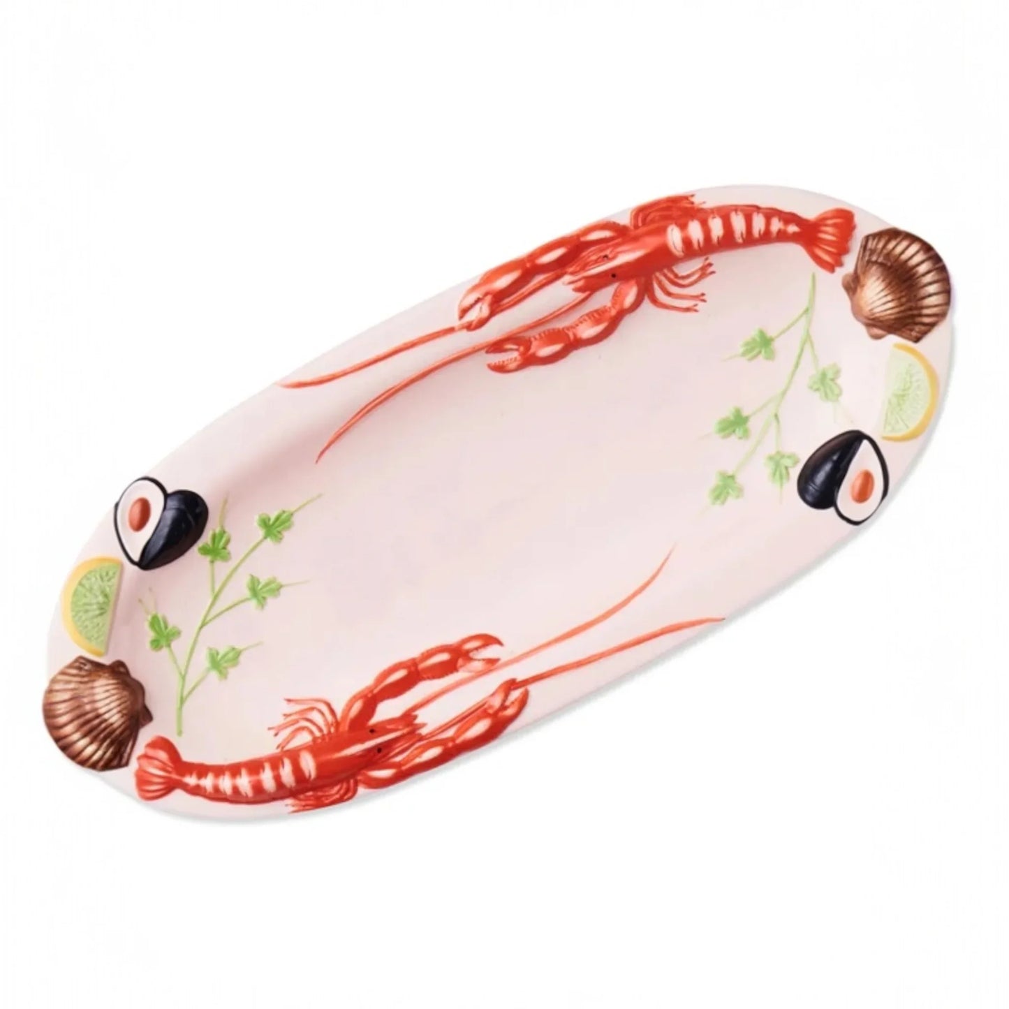 Lobster Bisque Oval Platter Small - 34cm