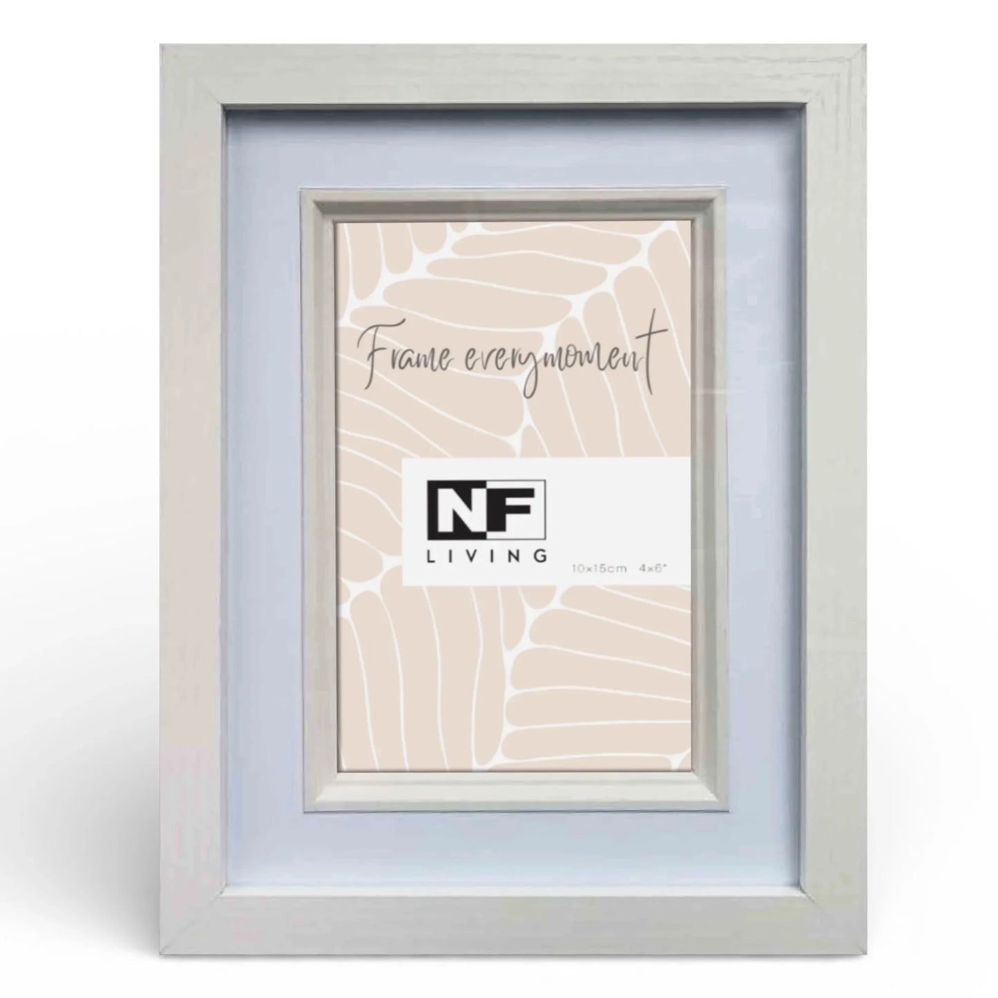 FramePop Frame White 4x6" (10x15cm)