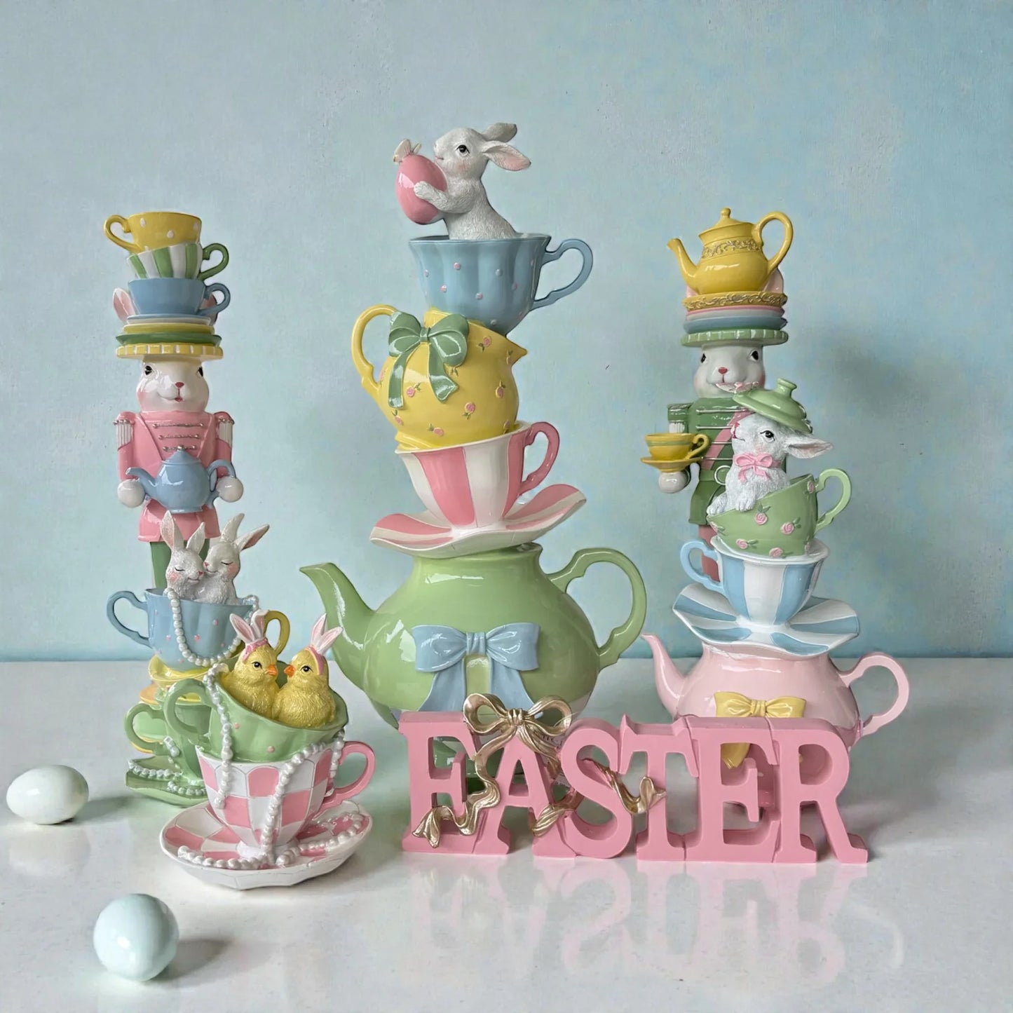 Sweet Bunny Teacups Hat - 39.7cm