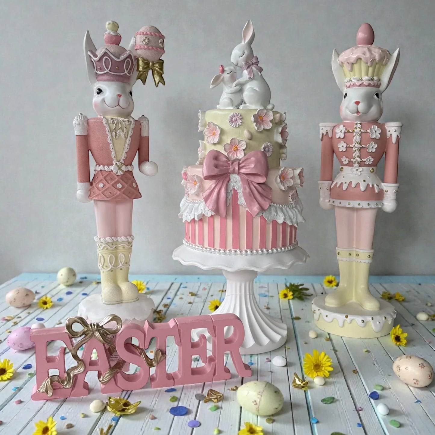 Easter Blossoms Bow Cake - 44.7cm