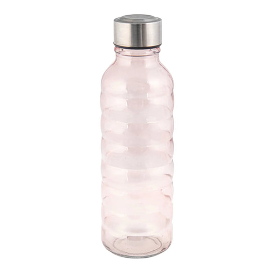 Quench Glass Bottle 500ml Pink