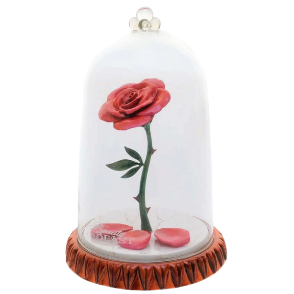 Beauty Beast Enchanted Rose Statuette | Fine Bone China Disney