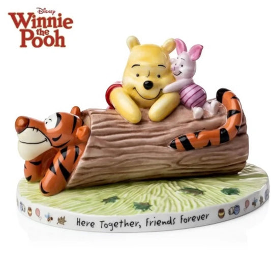 Winnie The Pooh - Here Together Friends Forever Statue