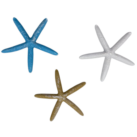 Set of 3 Hanging Starfish - 12cm