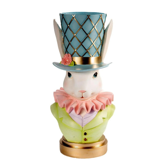 Luxe Pastel Mad Hatter Bust 46cm