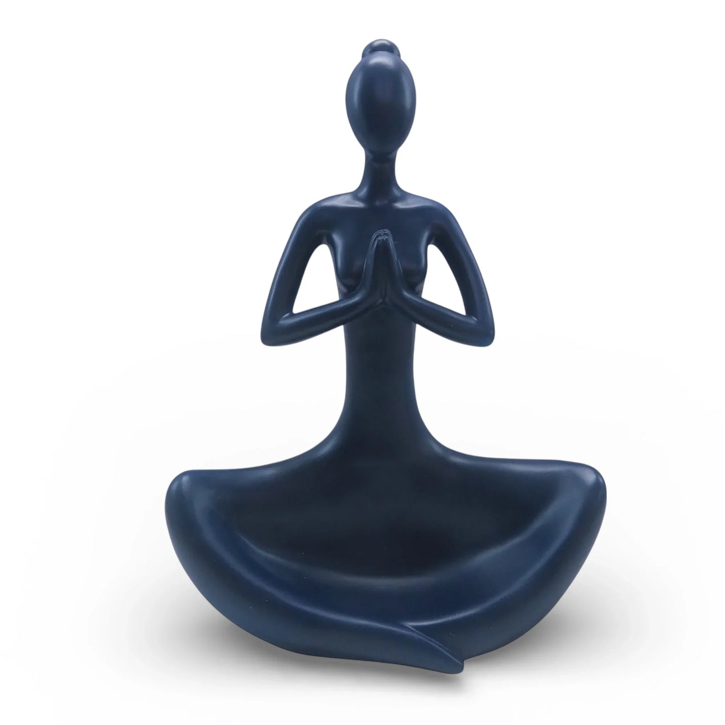 Yoga Lady Blue Large 24x32cm