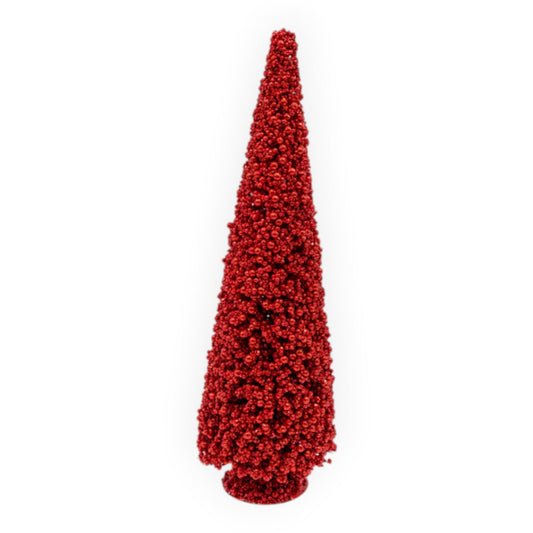 Large Red Table Top Tree - 60cm