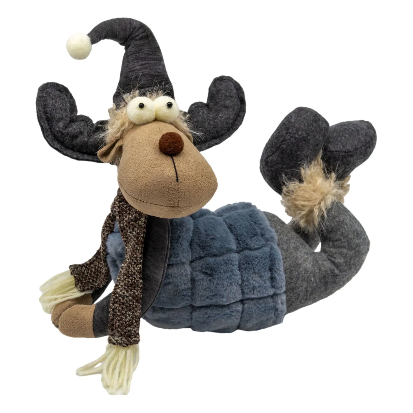 Mr Bluey Laying Moose