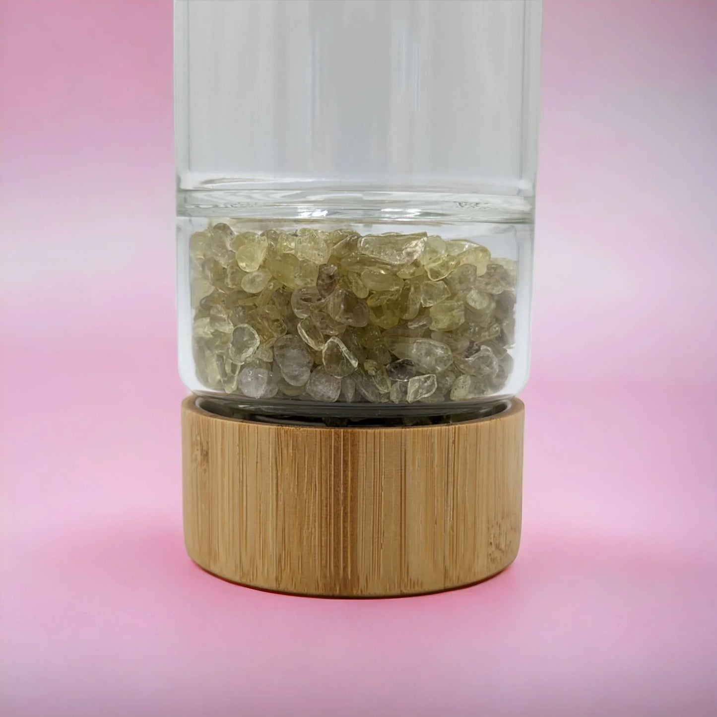500ml Bottle With Crystals - Joy
