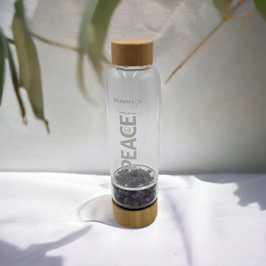 500ml Bottle with Crystal - Peace