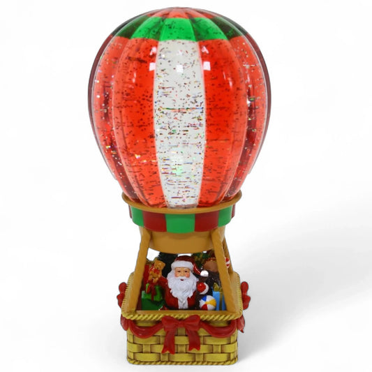Santa LED Snowglobe Balloon 24.8cm