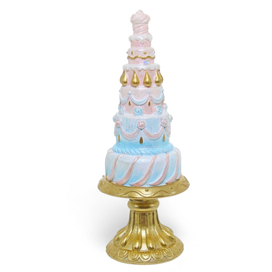 20cm Pink/Blue Tiered Cake Tree