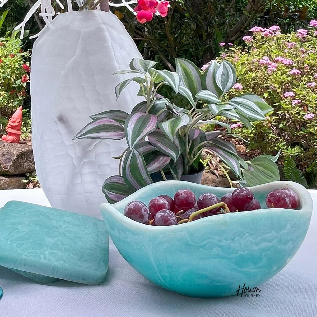 Allegra Bowl Small - Blue - Exquisite Homewares 