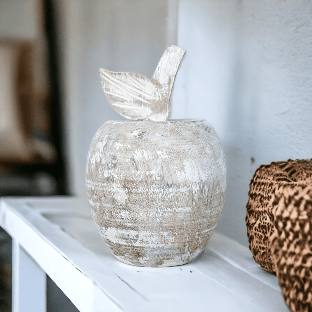 Apple Wood Sculpture - Exquisite Homewares