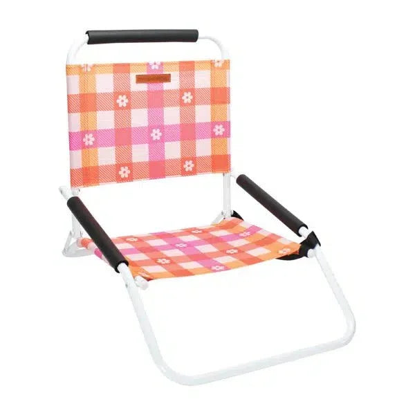 Beach Chair – Daisy Gingham - Exquisite Homewares 