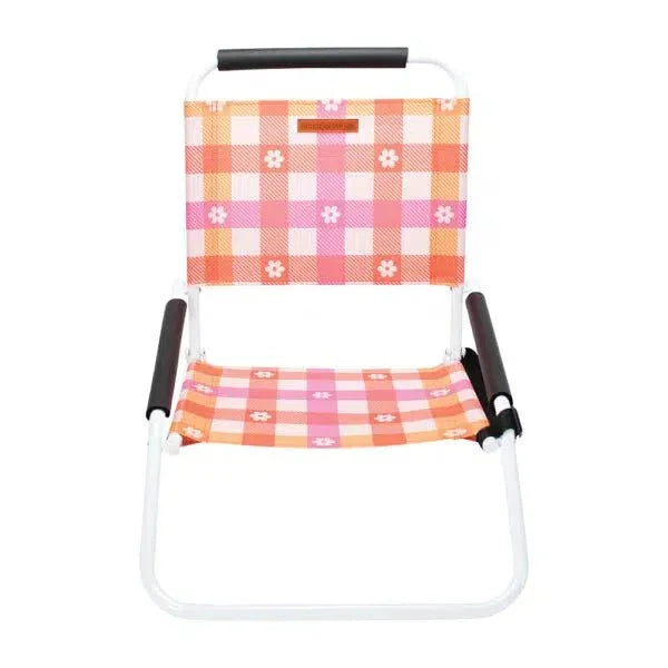 Beach Chair – Daisy Gingham - Exquisite Homewares 