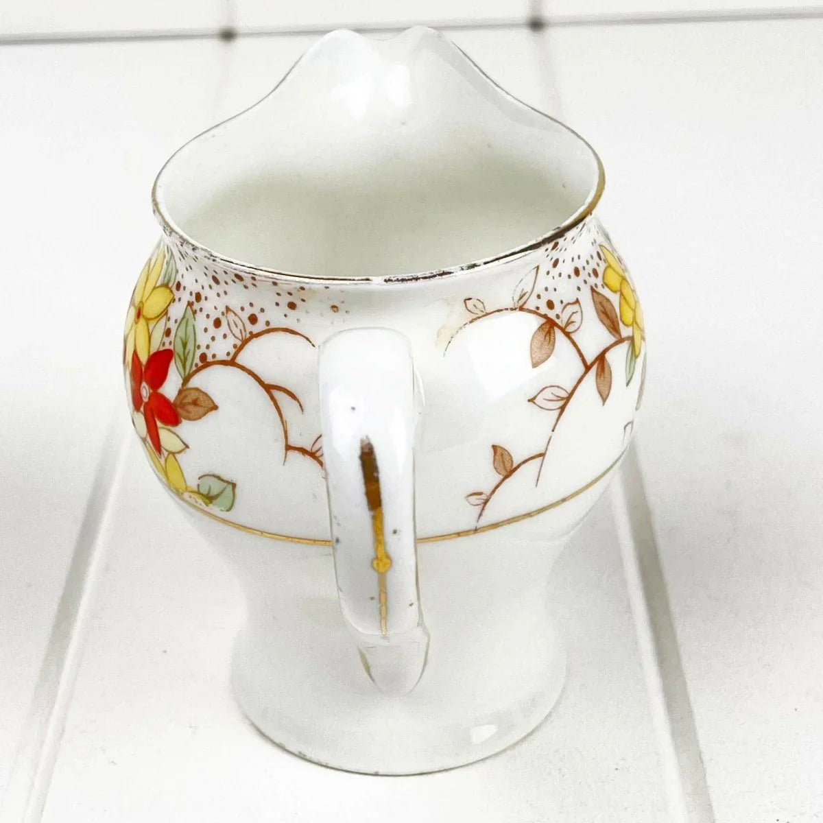 Bell China Creamer - Exquisite Homewares 