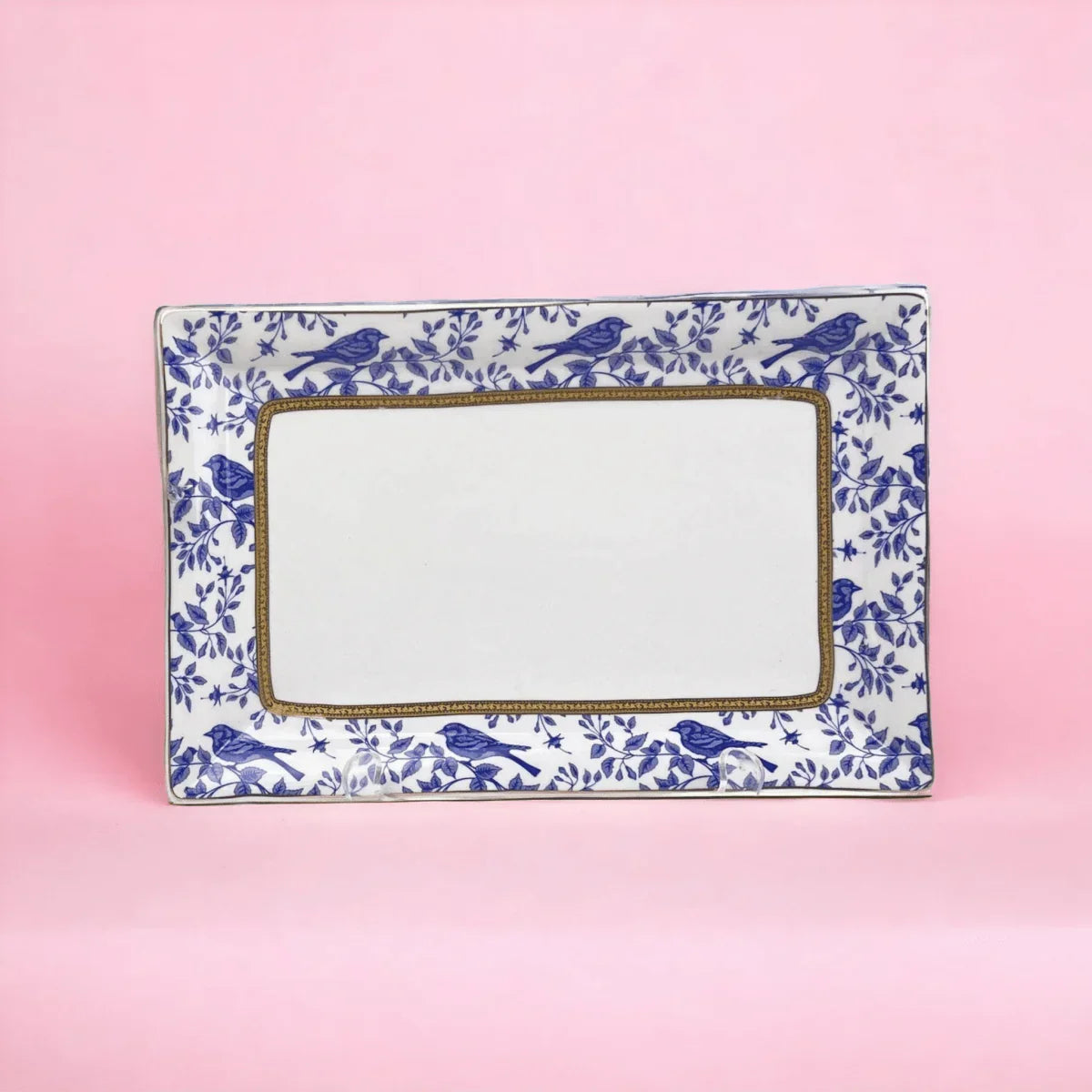 Blue Bird Biscuit/Cake Tray - Exquisite Homewares 