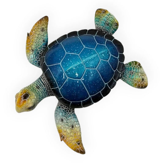 Marble Blue Turtle - 29cm (Minor scratch)
