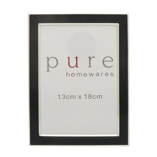 Castran Black Silver Frame - Exquisite Homewares 