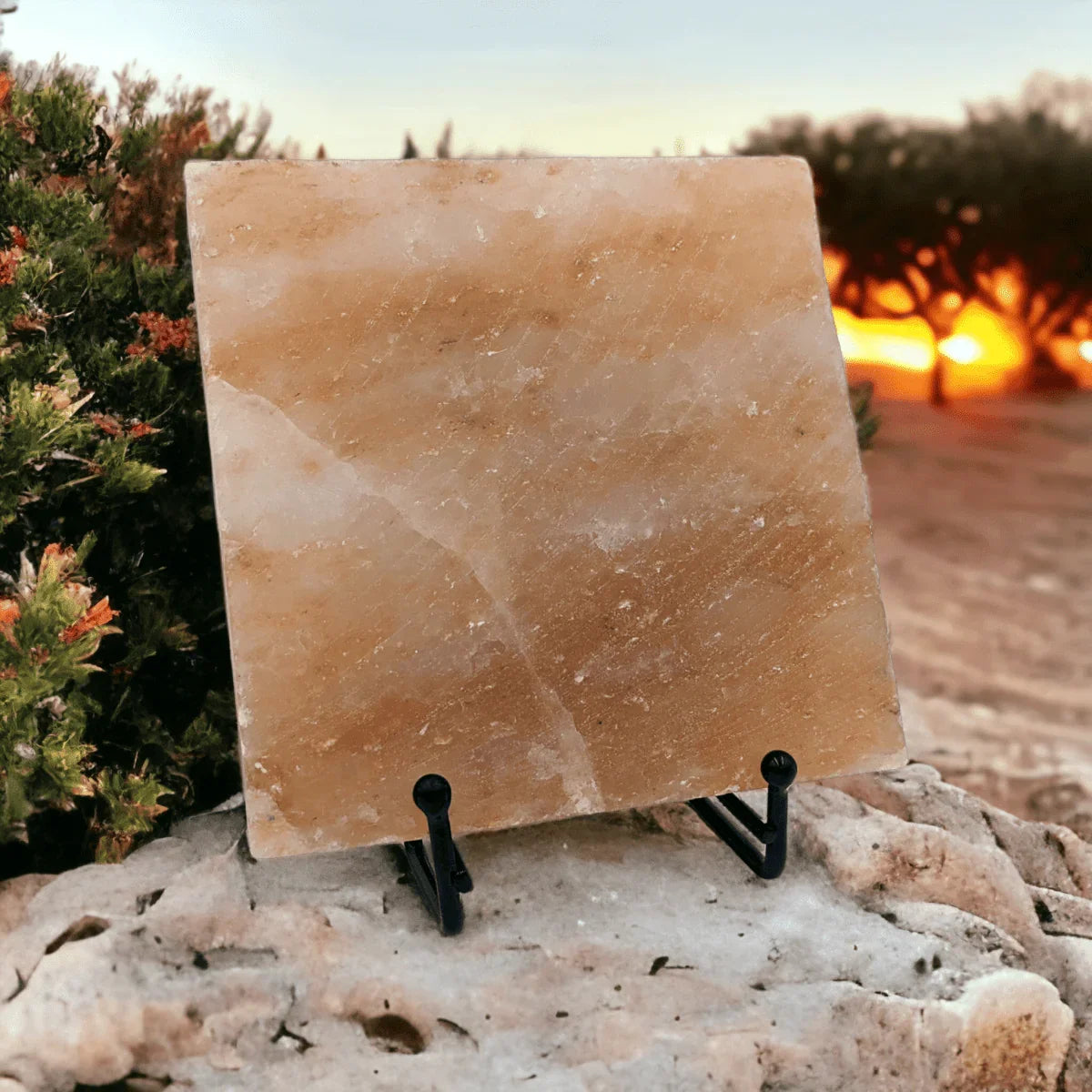 Cube Salt Lamp - Exquisite Homewares 
