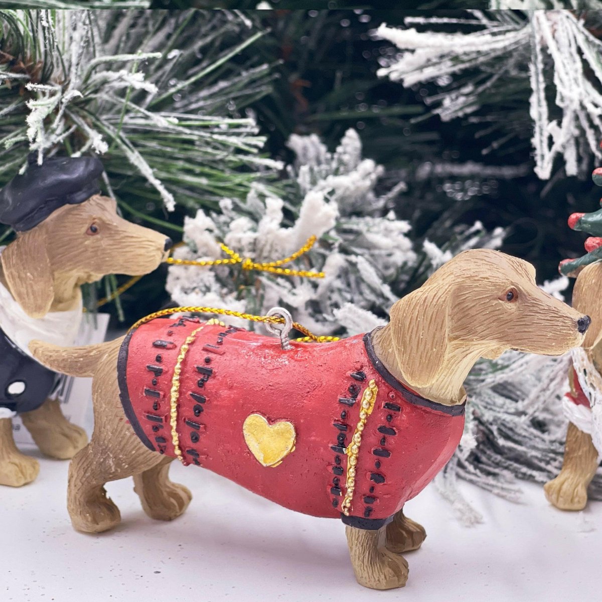 Dachshund Hanging Decorations - Exquisite Homewares