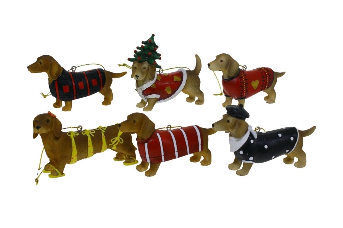 Dachshund Hanging Decorations - Exquisite Homewares