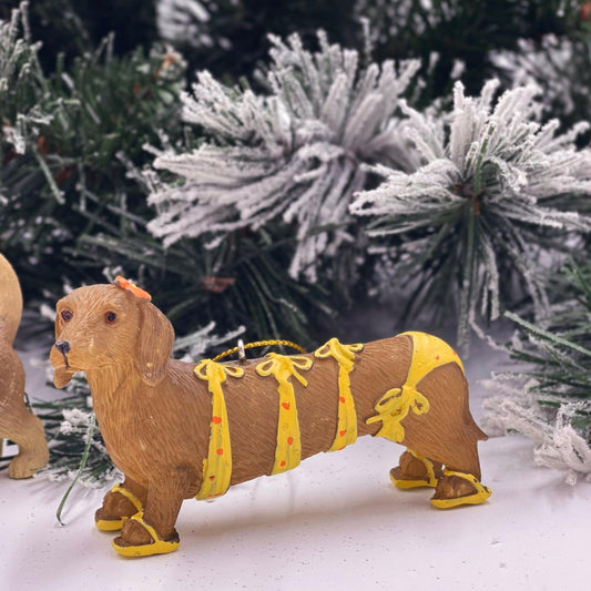Dachshund Hanging Decorations - Exquisite Homewares