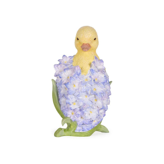 Duckling with Hyacinth - Exquisite Homewares 