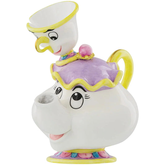 Beauty & The Beast - Mrs Potts & Chip Statue