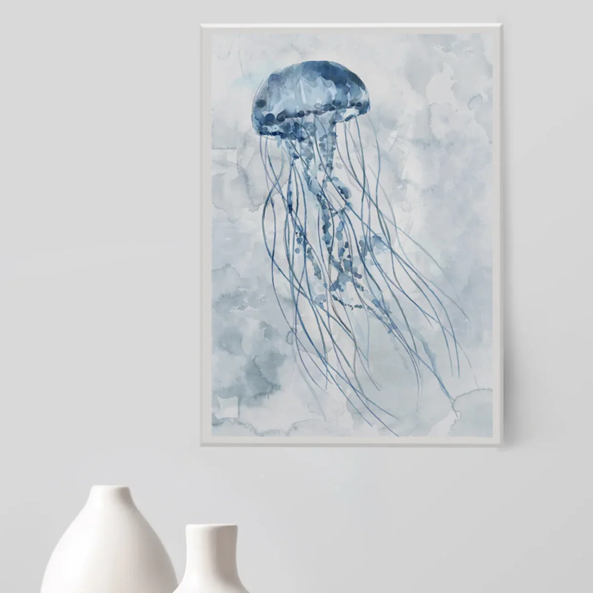 Enchanted Jellyfish Framed Canvas Print - Exquisite Homewares 