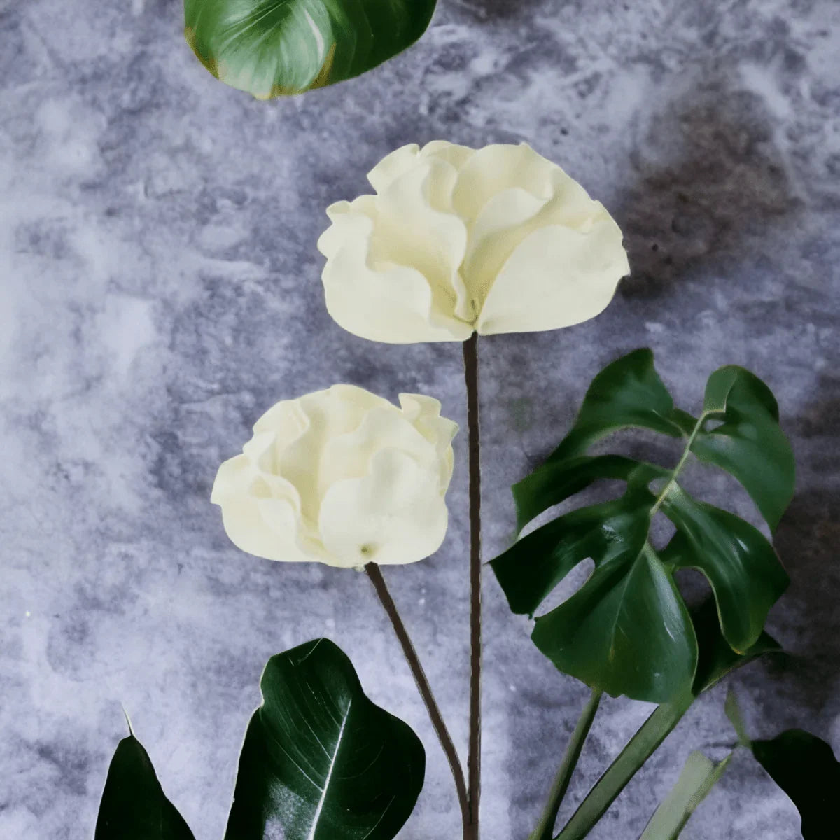 Faux Curly Blossom Stem - Exquisite Homewares 