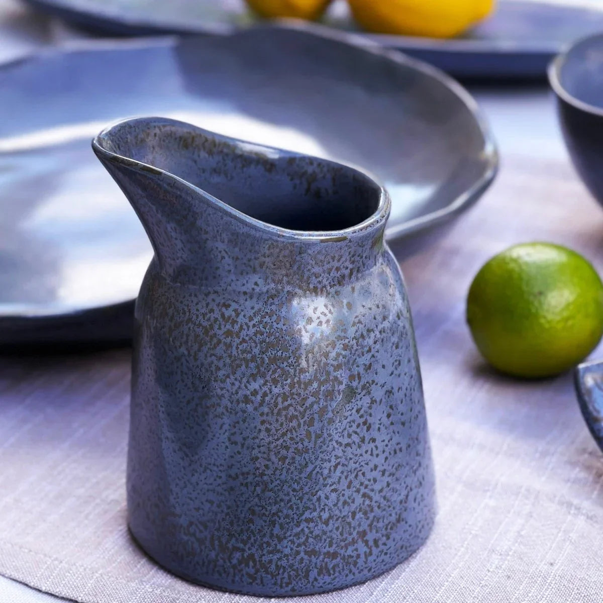 Grey-Blue Sauce Jug - Exquisite Homewares 