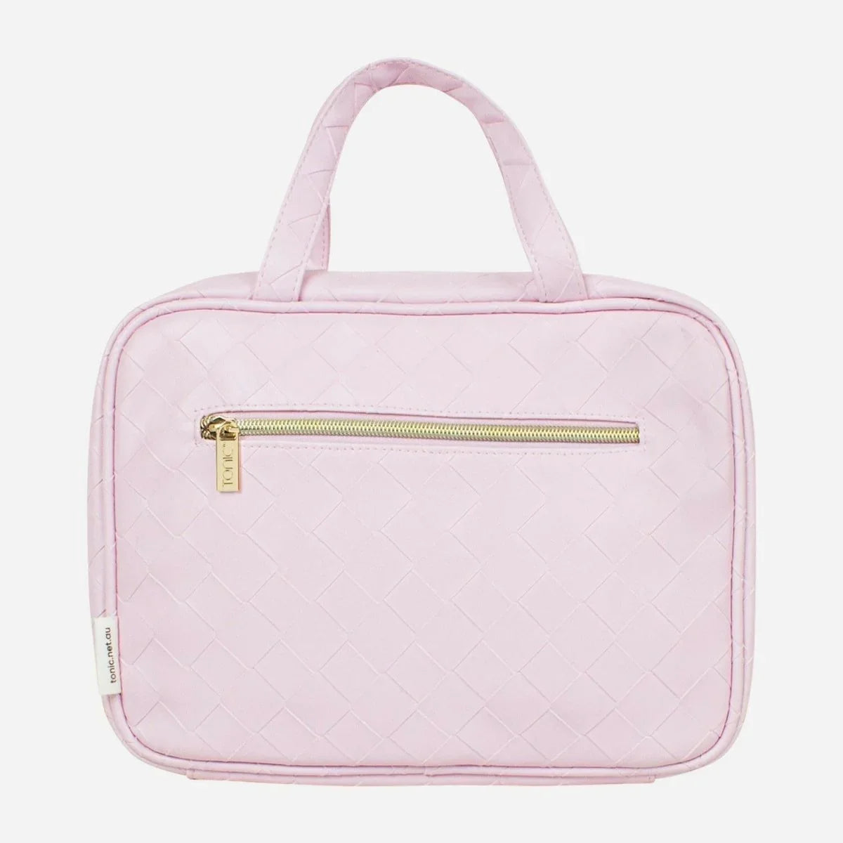 Hanging Cosmetic Bag - Woven Peony - Exquisite Homewares 