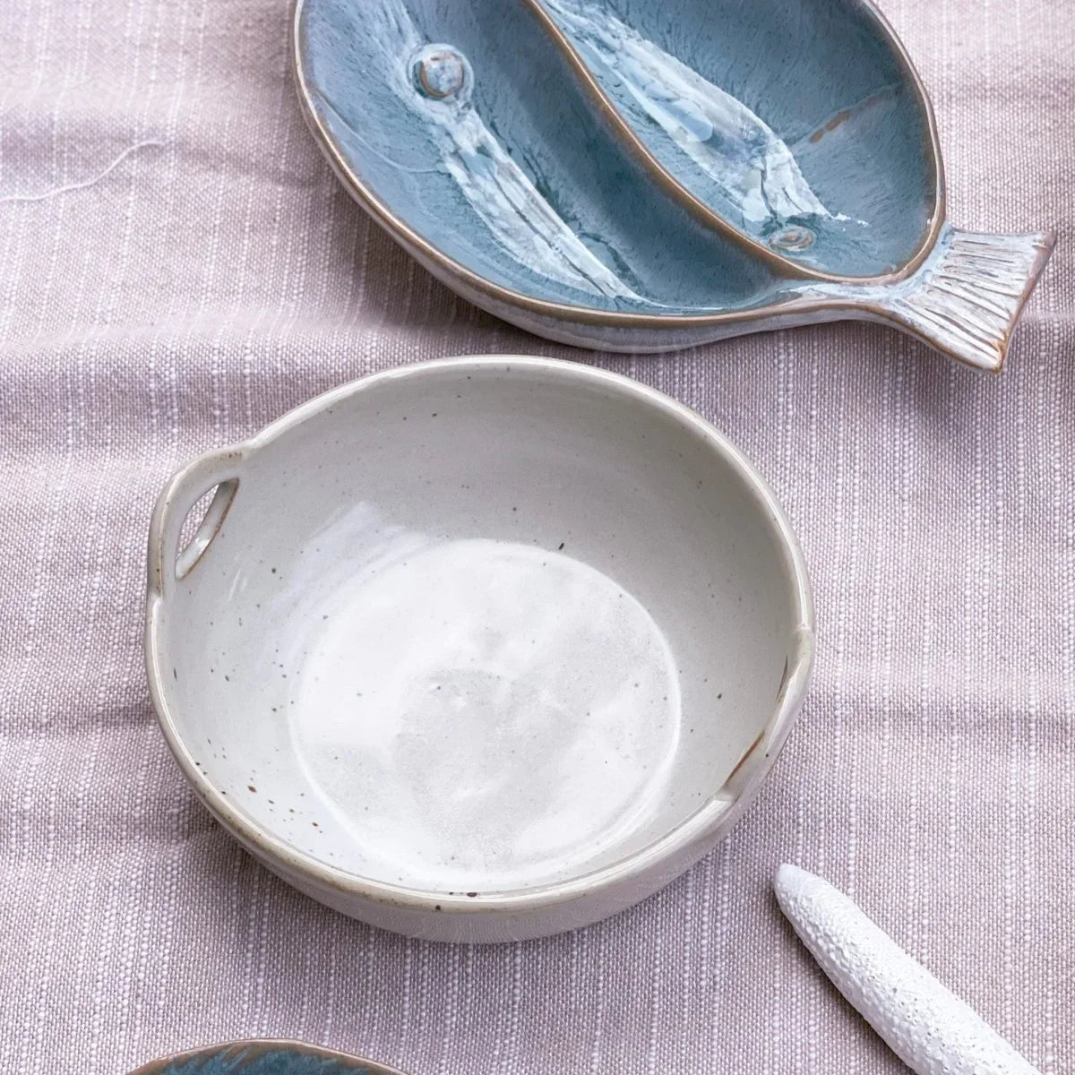Ivory Handled Bowl - Exquisite Homewares 