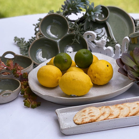 Ivory Rectangle Platter - Exquisite Homewares