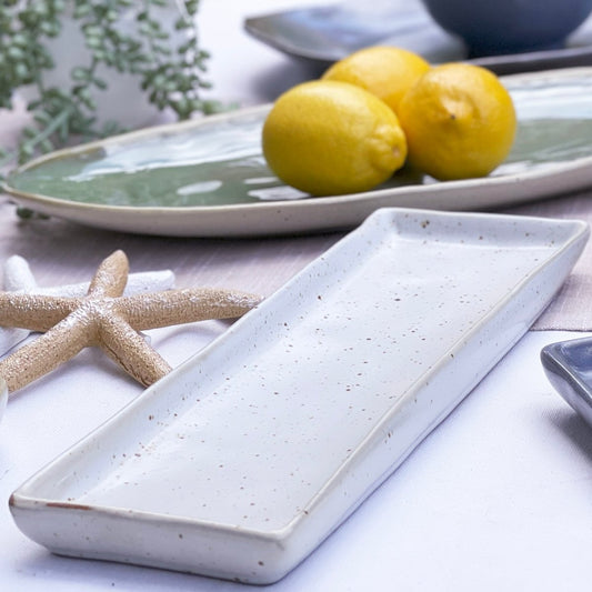 Ivory Rectangle Platter - Exquisite Homewares