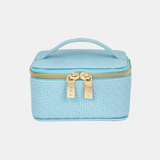 Jewellery Cube - Herringbone Bluebell - Exquisite Homewares