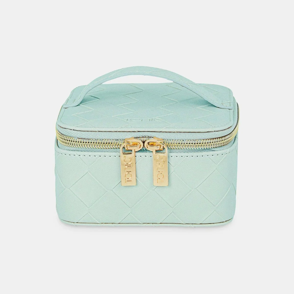 Jewellery Cube - Woven Teal - Exquisite Homewares 