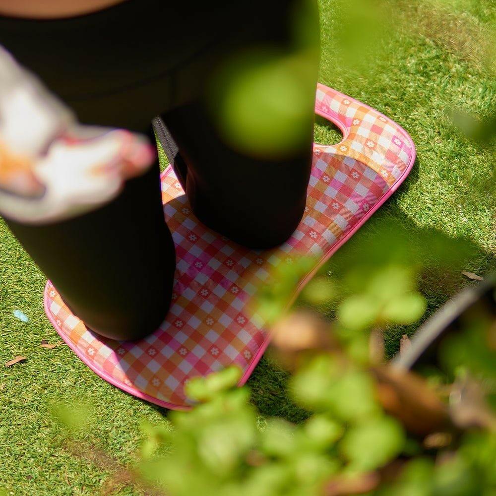 Kneeling Mat - Daisy Gingham - Exquisite Homewares 