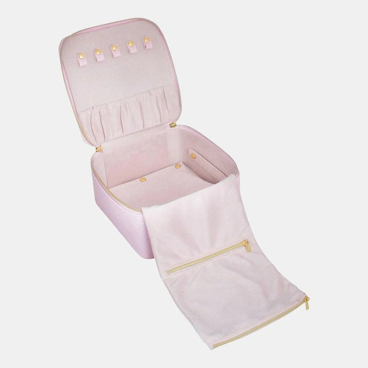 Large Jewellery Cube - Woven Peony - Exquisite Homewares 