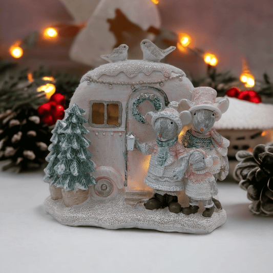 Light - up Mouse Caravan - Exquisite Homewares