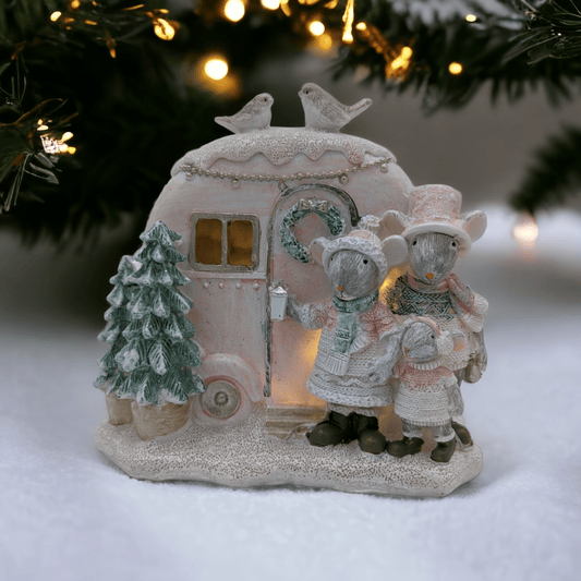 Light - up Mouse Caravan - Exquisite Homewares