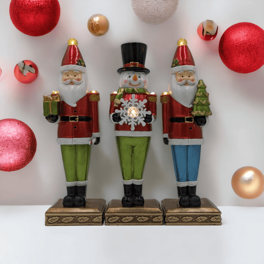 Light up Santa or Snowman - Exquisite Homewares