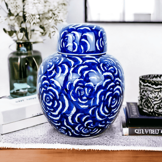 Meri Ceramic Ginger Jar - Exquisite Homewares